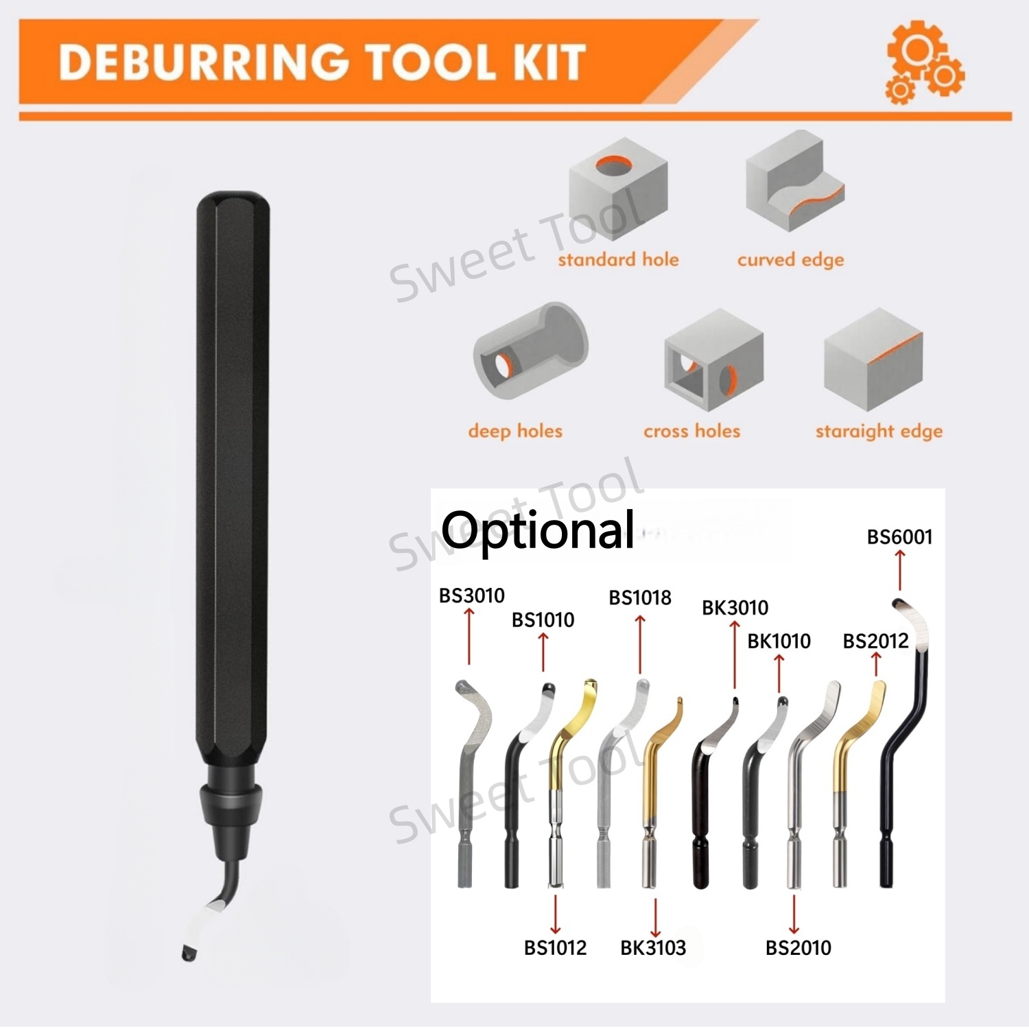 Deburring Tool Metal Handle wi - огляд і ціна 3D Printing File